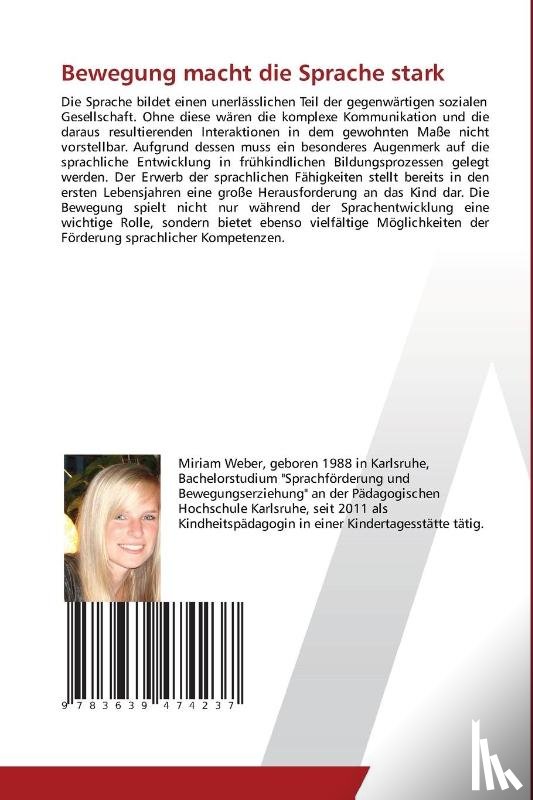 Weber, Miriam - Bewegung macht die Sprache stark