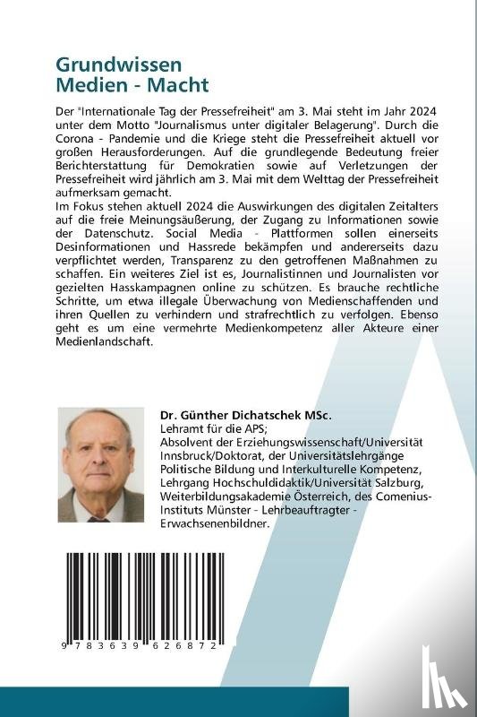Dichatschek, Günther - Grundwissen Medien - Macht