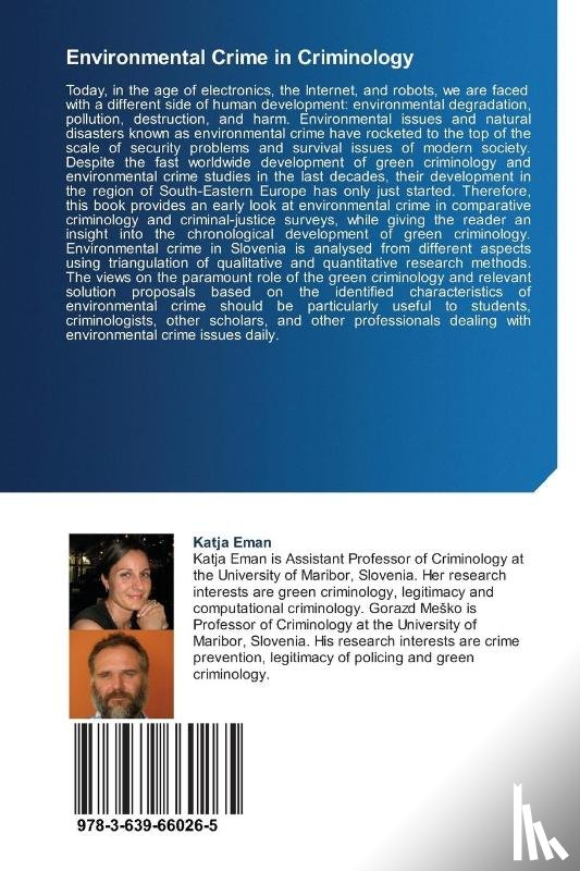 Eman Katja, Me Ko Gorazd - Environmental Crime in Criminology