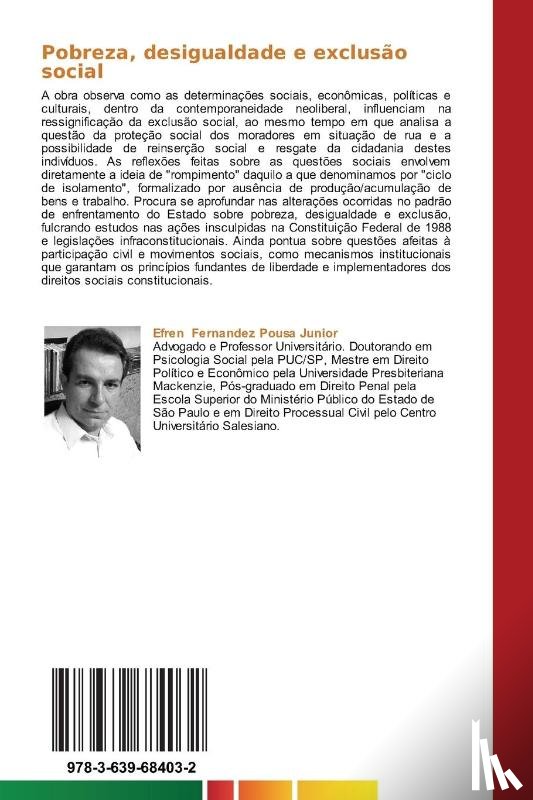 Fernandez Pousa Junior Efren - Pobreza, desigualdade e exclusao social