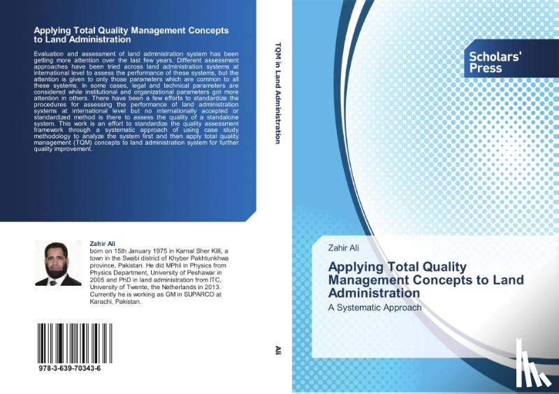 Ali, Zahir - Applying Total Quality Management Concepts to Land Administration