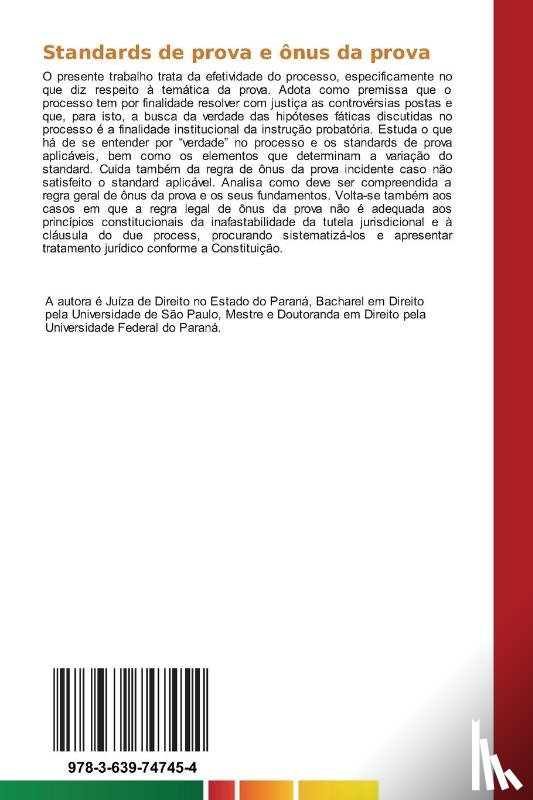 Trento Simone - Standards de prova e onus da prova