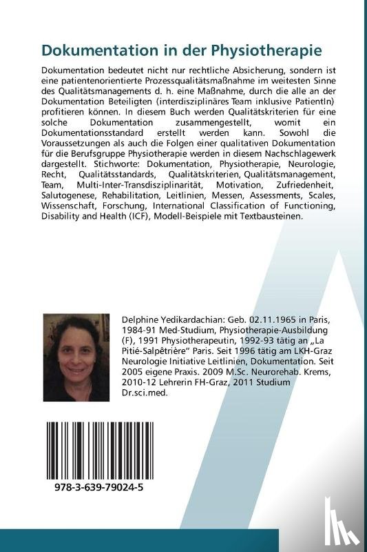 Yedikardachian Delphine - Dokumentation in der Physiotherapie