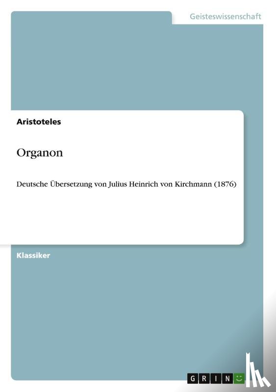 Aristoteles - Organon