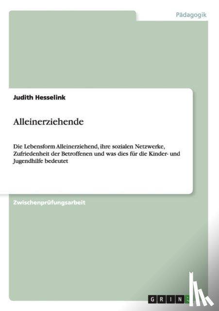 Hesselink, Judith - Alleinerziehende