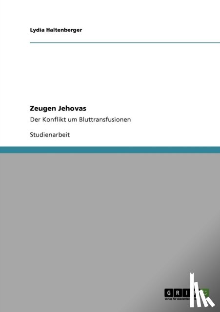 Haltenberger, Lydia - Zeugen Jehovas