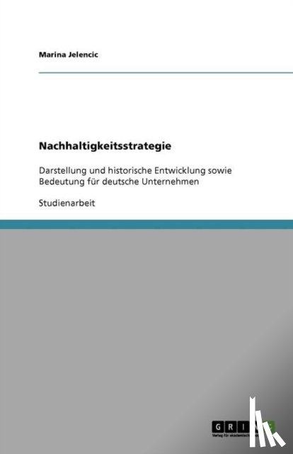 Marina Jelencic - Nachhaltigkeitsstrategie