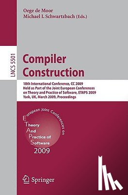 Oege de Moor, Michael I. Schwartzbach - Compiler Construction