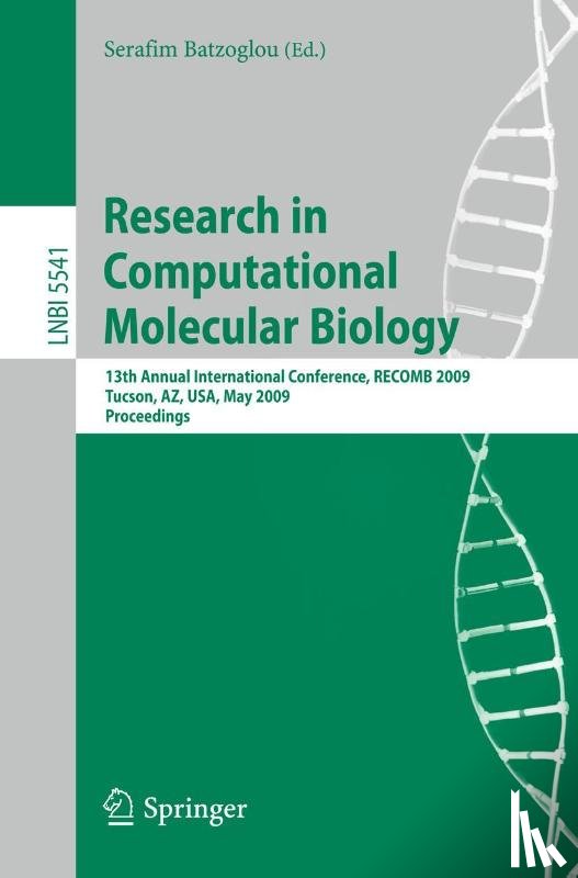 Serafim Batzoglou - Research in Computational Molecular Biology