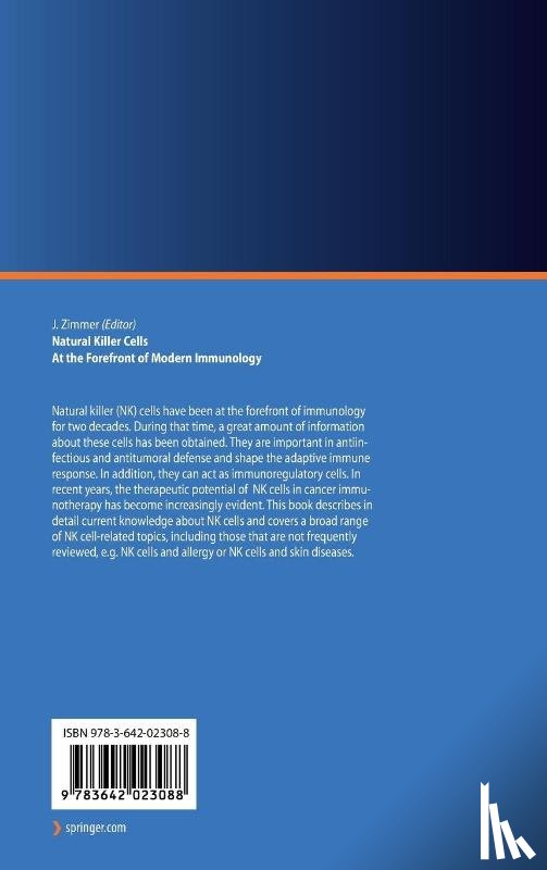 Jacques Zimmer - Natural Killer Cells
