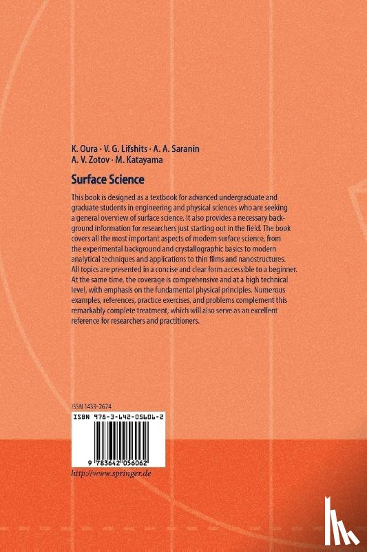 Oura, K., Lifshits, V.G., Saranin, A.A., Zotov, A.V. - Surface Science