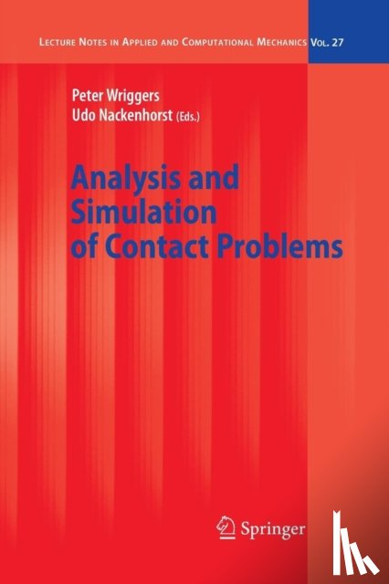  - Analysis and Simulation of Contact Problems