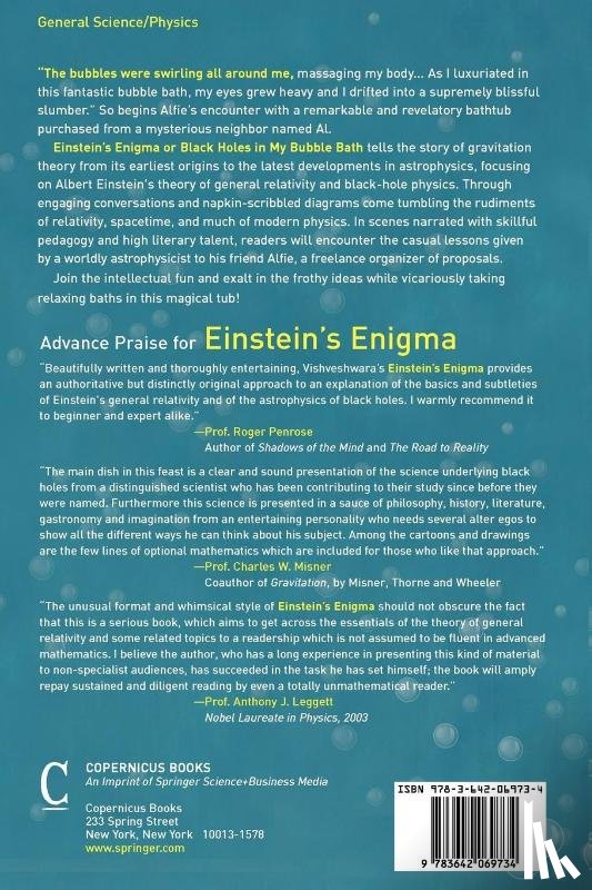 C.V. Vishveshwara - Einstein's Enigma or Black Holes in My Bubble Bath