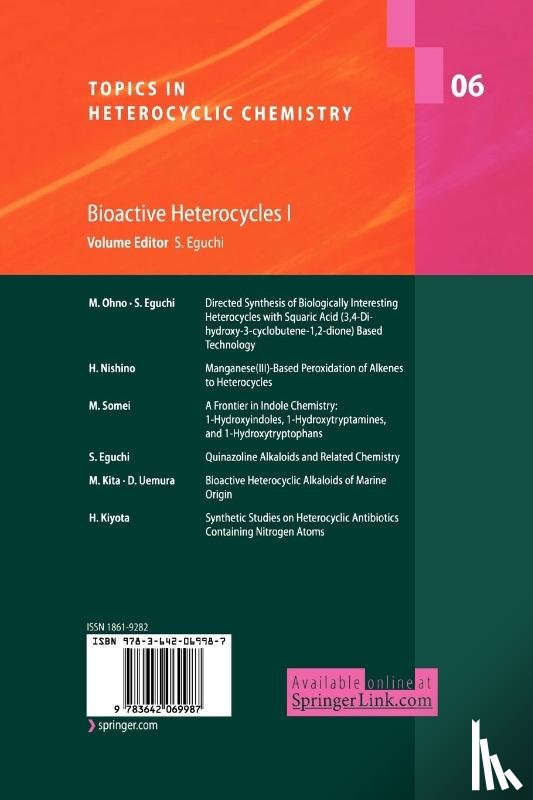  - Bioactive Heterocyles I