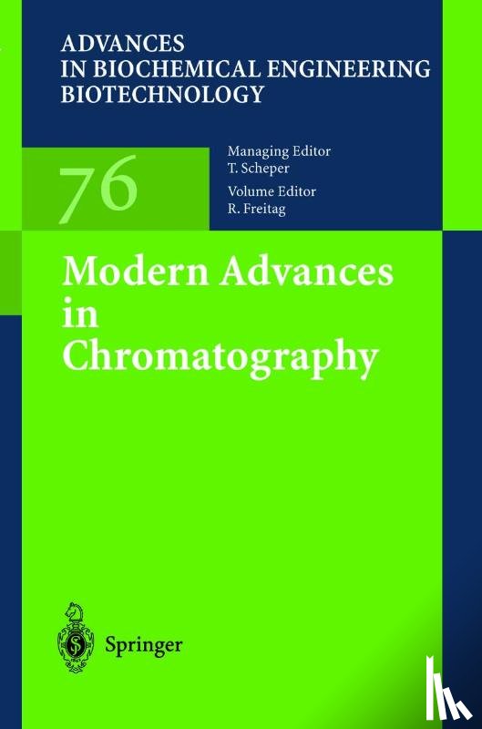  - Modern Advances in Chromatography