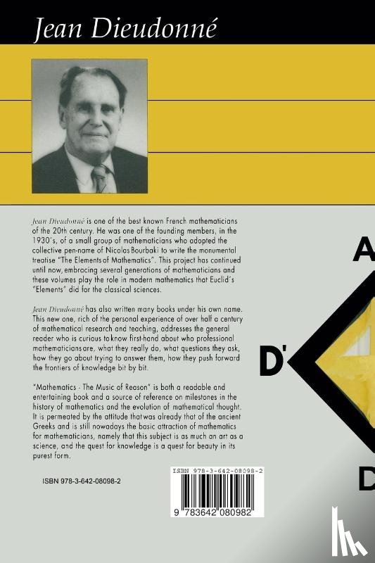 Dieudonne, Jean - Mathematics - The Music of Reason