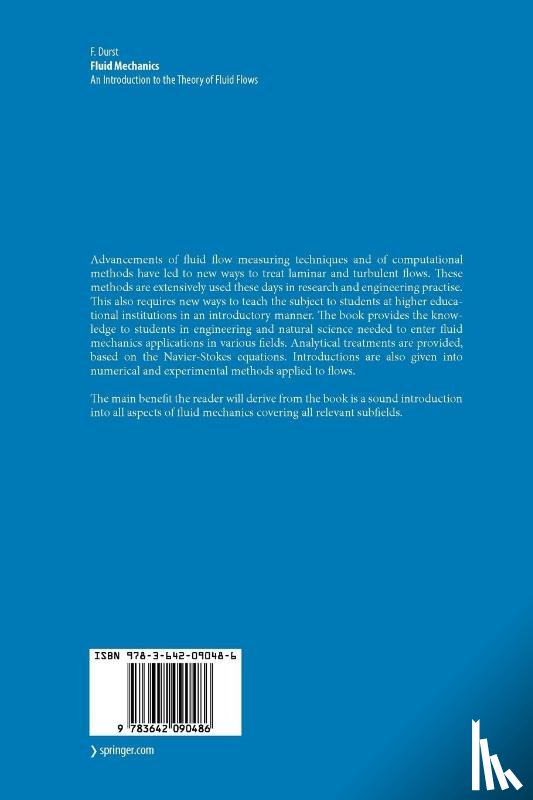 Durst, Franz - Fluid Mechanics