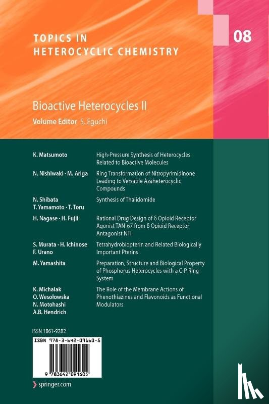  - Bioactive Heterocycles II