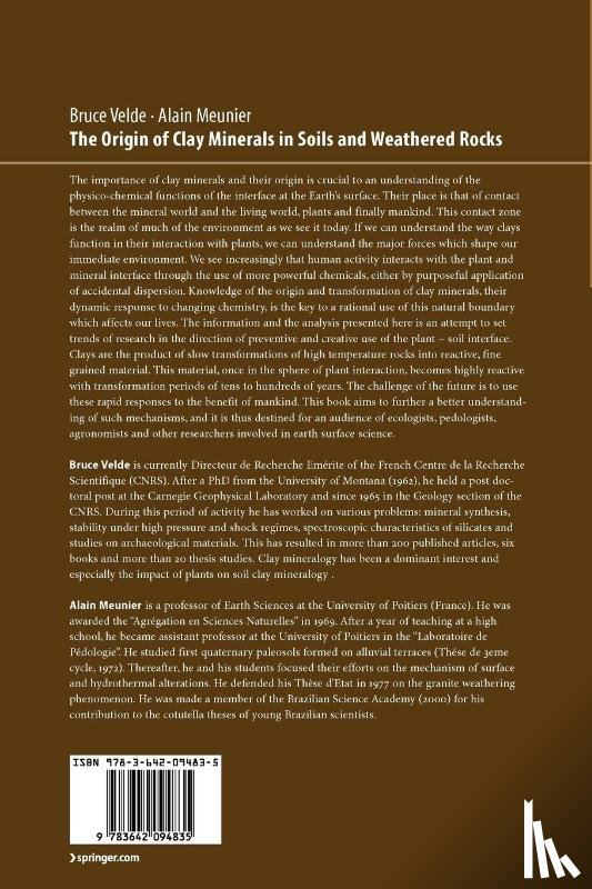 Velde, Bruce B., Meunier, Alain - The Origin of Clay Minerals in Soils and Weathered Rocks
