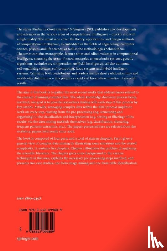 - Mining Complex Data