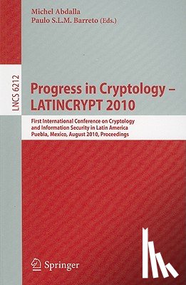 Michel Abdalla, Paulo S.L.M. Barreto - Progress in Cryptology - LATINCRYPT 2010