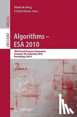  - Algorithms -- ESA 2010, Part II