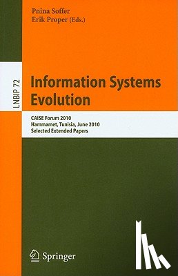 Pnina Soffer, Erik Proper - Information Systems Evolution