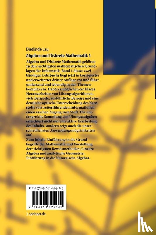 Lau, Dietlinde - Algebra und Diskrete Mathematik 1