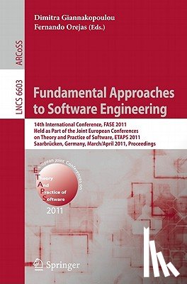 Dimitra Giannakopoulou, Fernando Orejas - Fundamental Approaches to Software Engineering