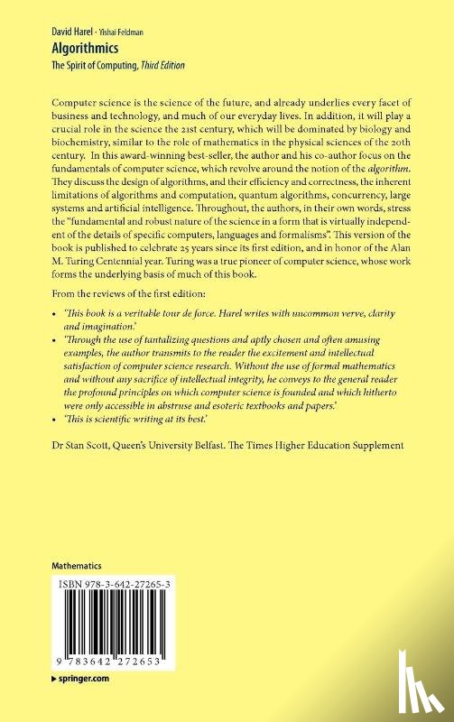 Harel, David, Feldman, Yishai - Algorithmics