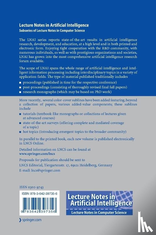  - Advances in Data Mining: Applications and Theoretical Aspects