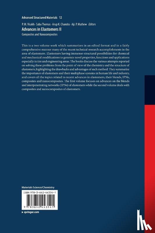  - Advances in Elastomers II