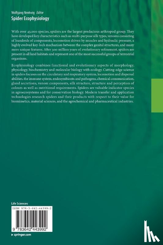  - Spider Ecophysiology