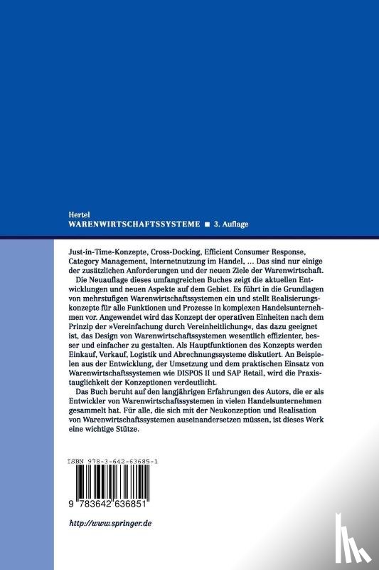 Joachim Hertel - Warenwirtschaftssysteme