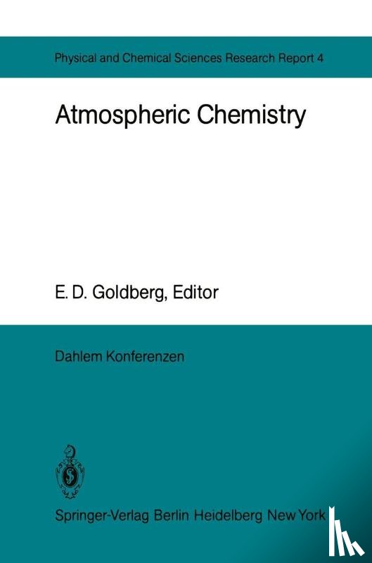  - Atmospheric Chemistry