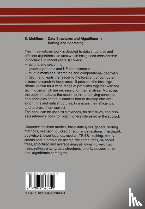 Mehlhorn, K. - Data Structures and Algorithms 1