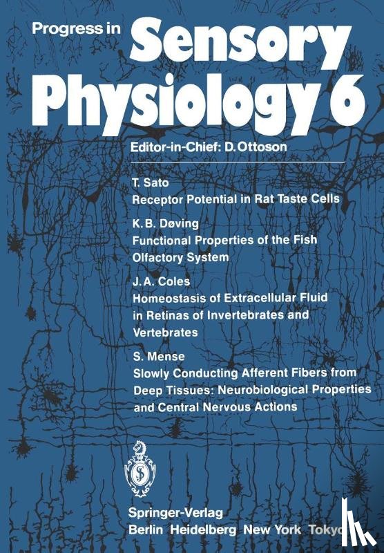  - Progress in Sensory Physiology