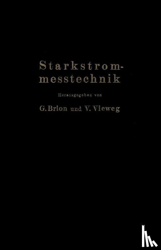 F Hillebrand, R Jager, M Schenkel, K Schmiedel - Starkstrommesstechnik