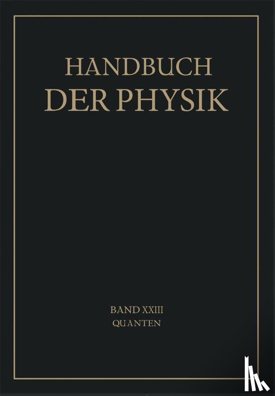 W Bothe, H Geiger, J Franck, P Jordan - Quanten