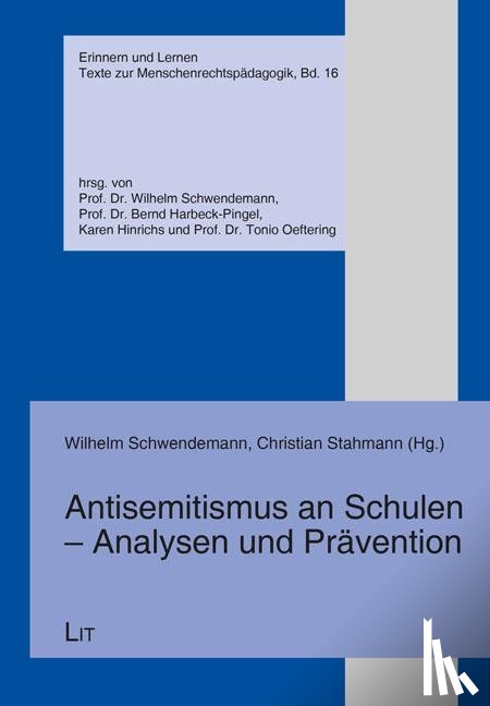  - Antisemitismus an Schulen - Analysen und Prävention