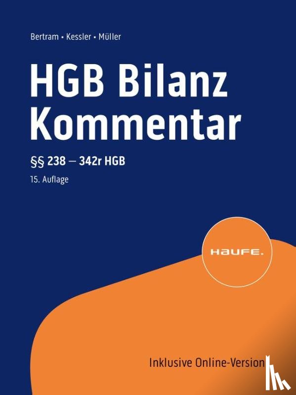  - HGB Bilanz Kommentar 15. Auflage