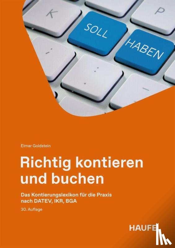 Goldstein, Elmar - Richtig kontieren von A-Z