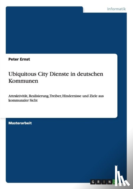 Ernst, Peter - Ubiquitous City Dienste in deutschen Kommunen