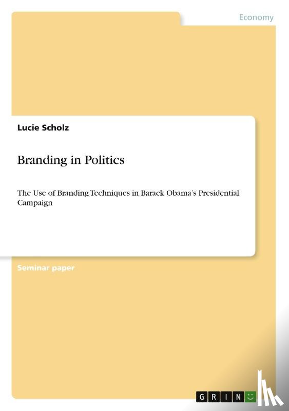 Scholz, Lucie - Branding in Politics
