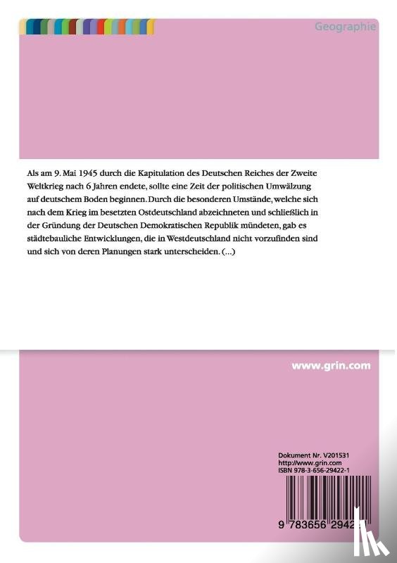 Grummich, Lars - Der sozialistische Stadtebau und sein Erbe