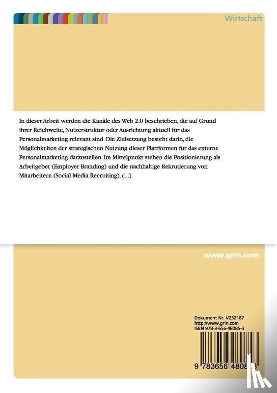 Werner, Astrid - Personalmarketing im Web 2.0