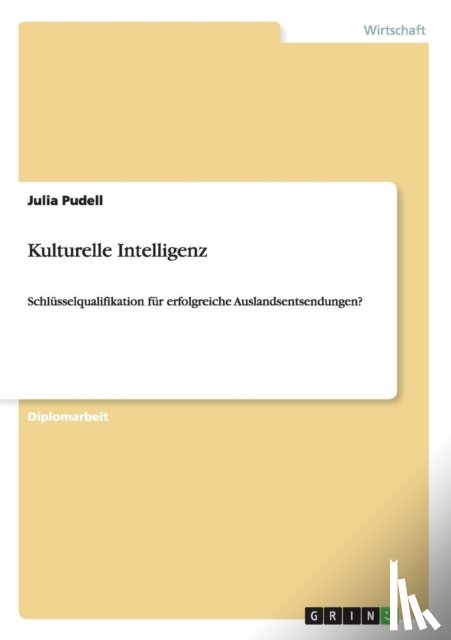 Pudell, Julia - Kulturelle Intelligenz