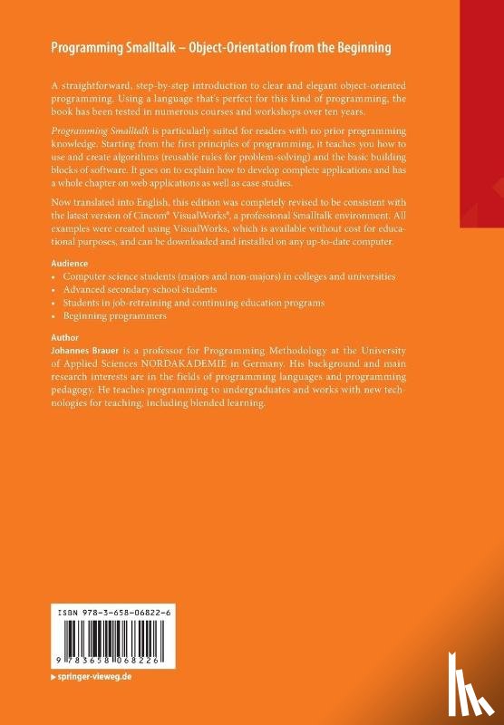 Brauer, Johannes - Programming Smalltalk – Object-Orientation from the Beginning