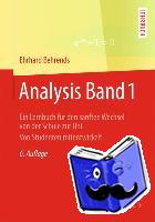 Behrends, Ehrhard - Analysis Band 1