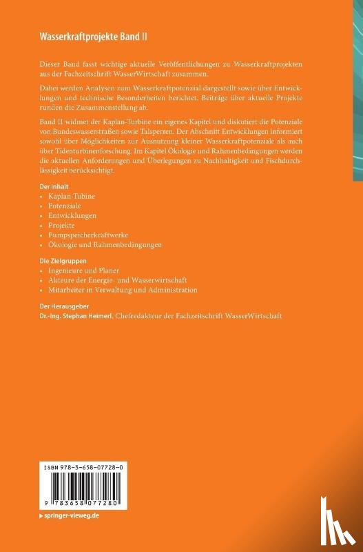 Stephan Heimerl - Wasserkraftprojekte Band II